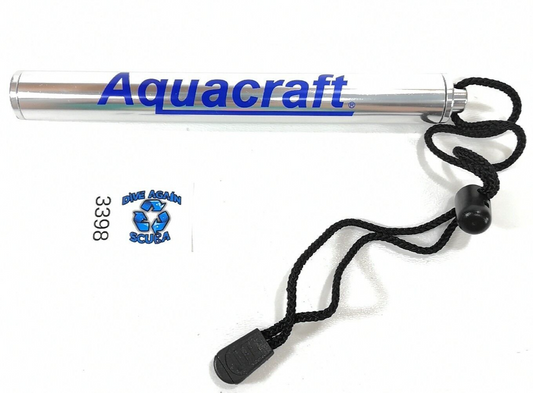 Aquacraft Aluminum Metal Scuba Dive Underwater Noise Maker Signal Device Rattle