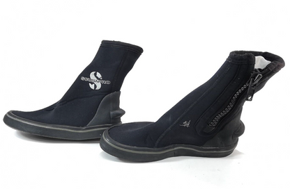 Scubapro 5mm Zipper Scuba Diving Boots Size 5 XXS, 2XS Neoprene Booties