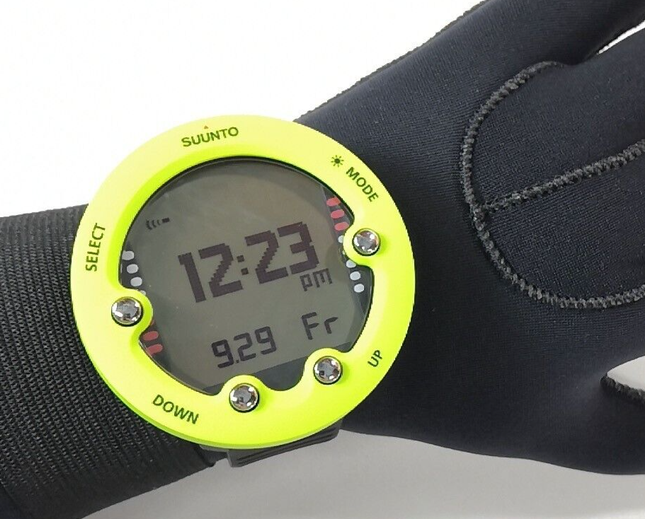 Suunto Zoop Novo Wrist Scuba Dive Computer Air & Nitrox Lime               #3436