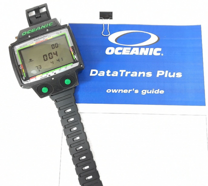 Oceanic DataTrans Plus Wireless Nitrox Scuba Dive Computer Data Trans Hoseless