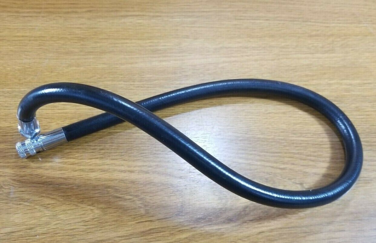 Vintage Scuba 25" BC BCD Power Inflator Low Pressure LP Hose 3/8" Threads 6mm QD