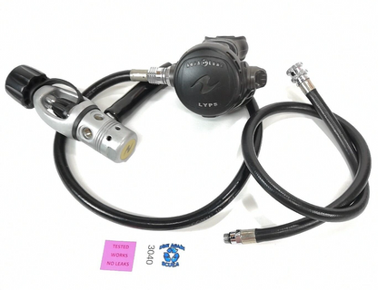 Aqua Lung Calypso Regulator Set Scuba Dive 1st & 2nd Stage Regulator Yoke  #3040