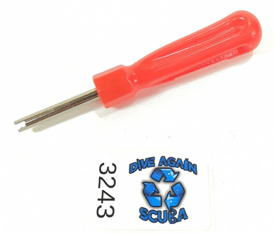 Scuba Dive BC BCD Inflator Hose Schrader Valve Stem Screwdriver Tool       #3243