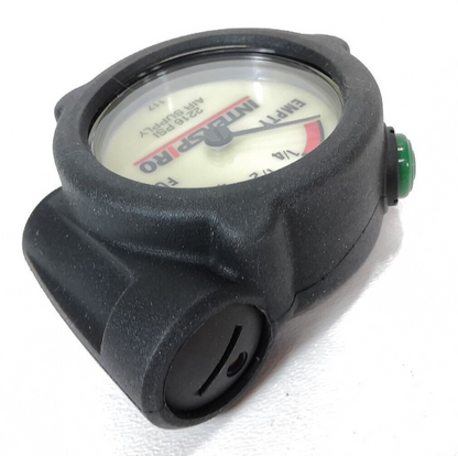 Interspiro SCBA Resipirator 117 Pressure Gauge Visual Alarm Light 2216 PSIG 3291