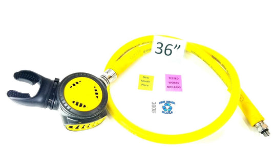 Apeks Egress Octo Second 2nd Stage Scuba Dive Regulator Yellow Octopus Slim