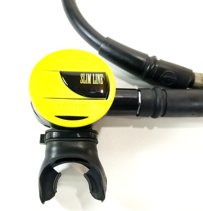 Oceanic Slim Line Yellow Scuba Dive Octo Octopus 2nd Stage Regulator Slimline