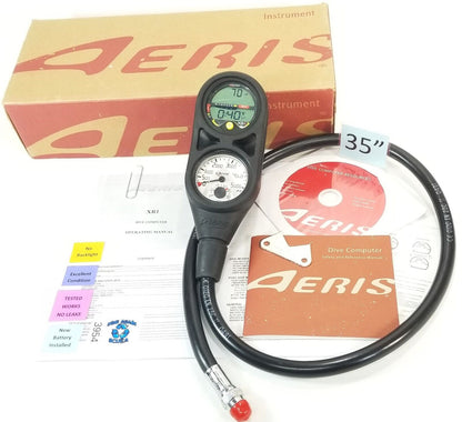 Aeris XR1 2 or 3 Gauge Computer Console Scuba Diving 5000 PSI Pressure Gauge