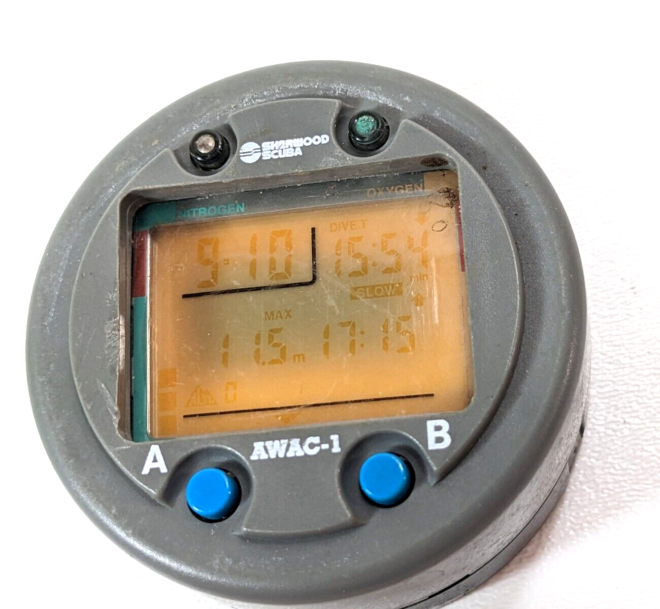 Sherwood Courier AWAC-1 CR100 Air Scuba Dive Computer Puck Module as-is