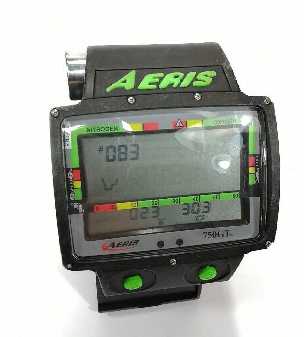 Aeris 750GT Wireless Hoseless Wrist Nitrox Scuba Dive Computer 750 GT Data Trans