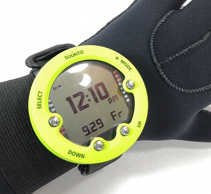 Suunto Zoop Novo Wrist Scuba Dive Computer Air & Nitrox Lime               #3435