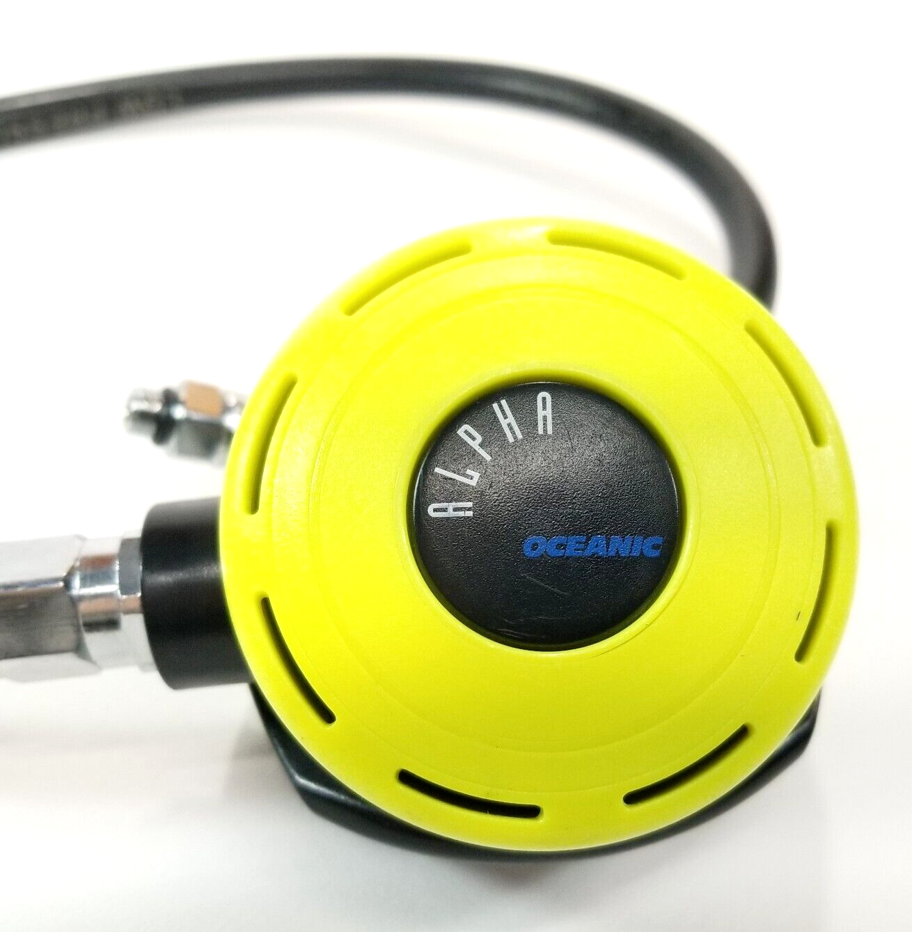 Oceanic Alpha Second 2nd Stage Regulator, Octo Scuba Dive Yellow Octopus Service