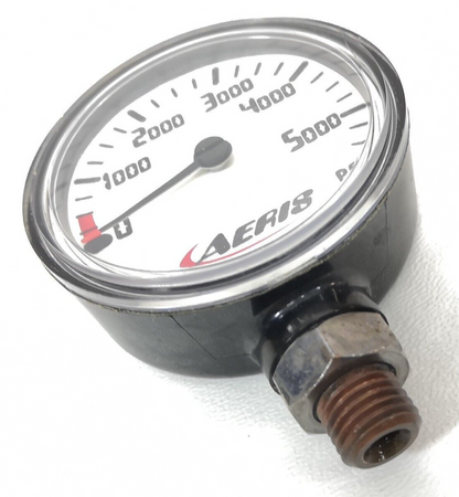 Aeris 5500 Scuba Dive Pressure Gauge SPG Fits Oceanic, Sherwood, Genesis & More