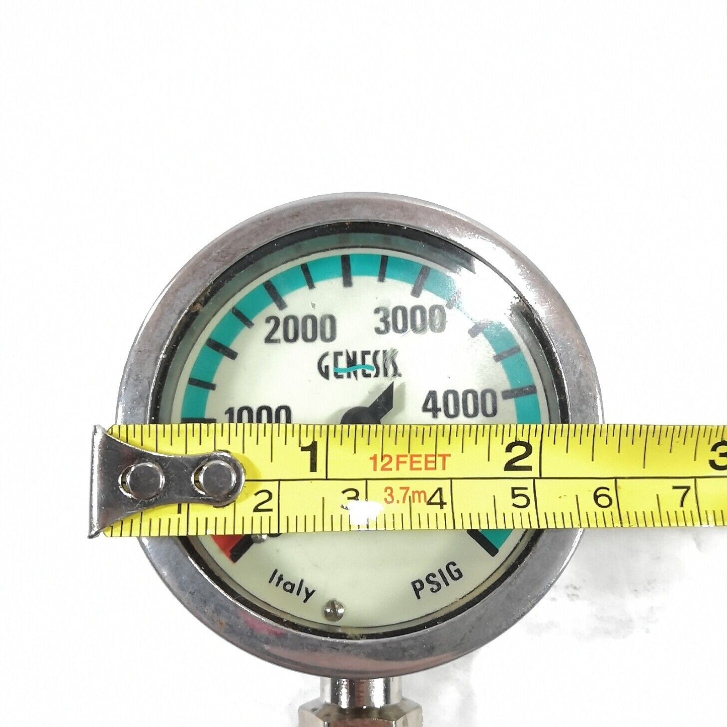 Genesis  Sherwood Brass Metal 5000 PSI SPG Submersible Scuba Pressure Gauge $405