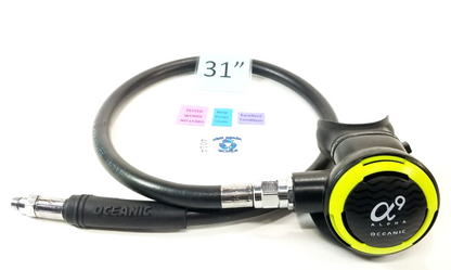 Oceanic Alpha 9 Octo, Octopus 2nd Stage Regulator Scuba Dive Yellow        #4014