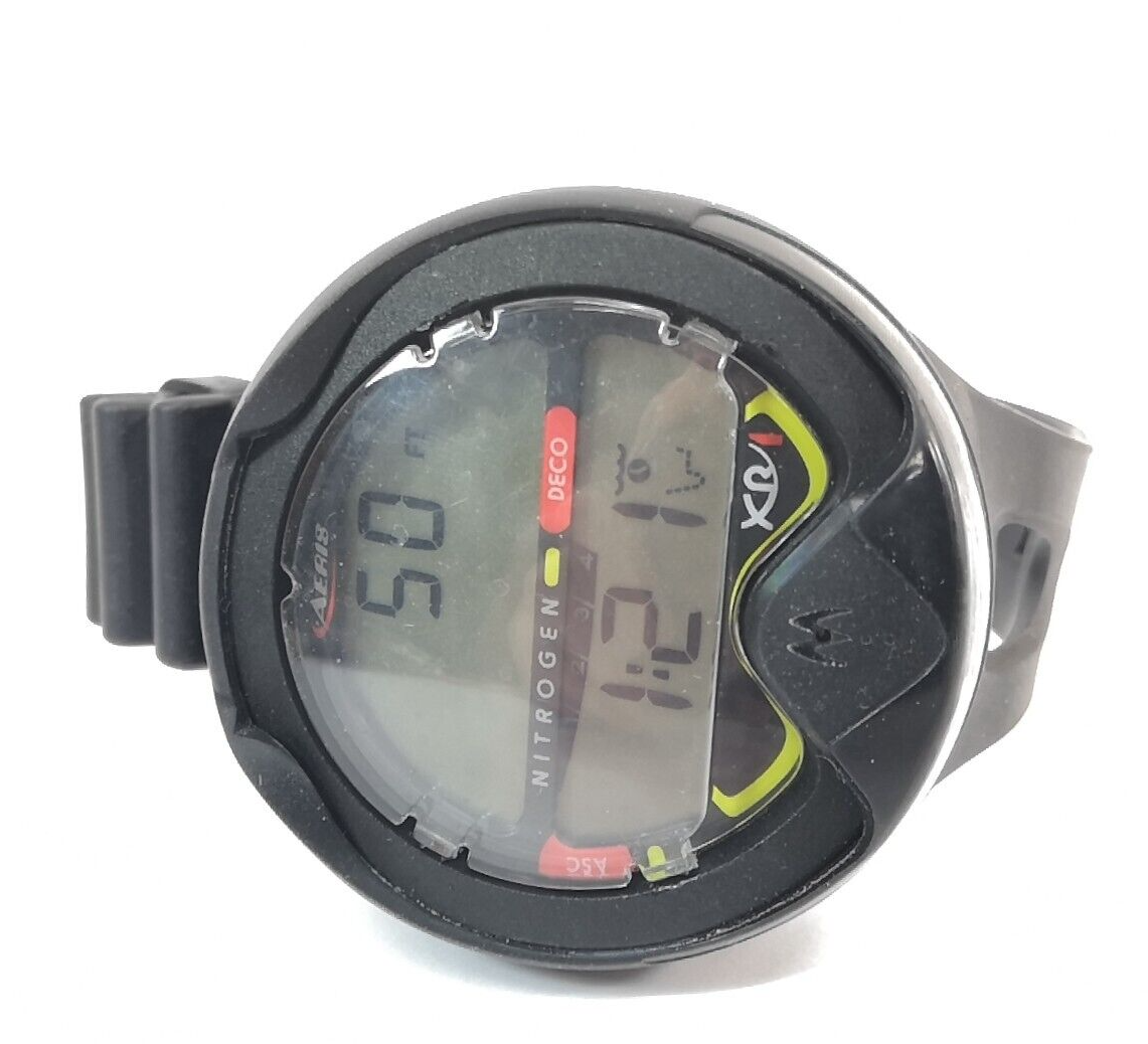 Aeris XR1 Scuba Dive Wrist Computer XR1 Model 10.4610 w Box Lens Protector #1852