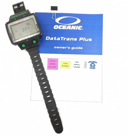 Oceanic DataTrans Plus Wireless Nitrox Scuba Dive Computer Data Trans Hoseless