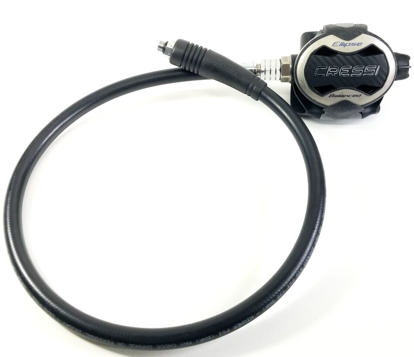 Cressi Ellipse Scuba Dive 2nd Stage Regulator Piston, Adjustable, Balanced #4213