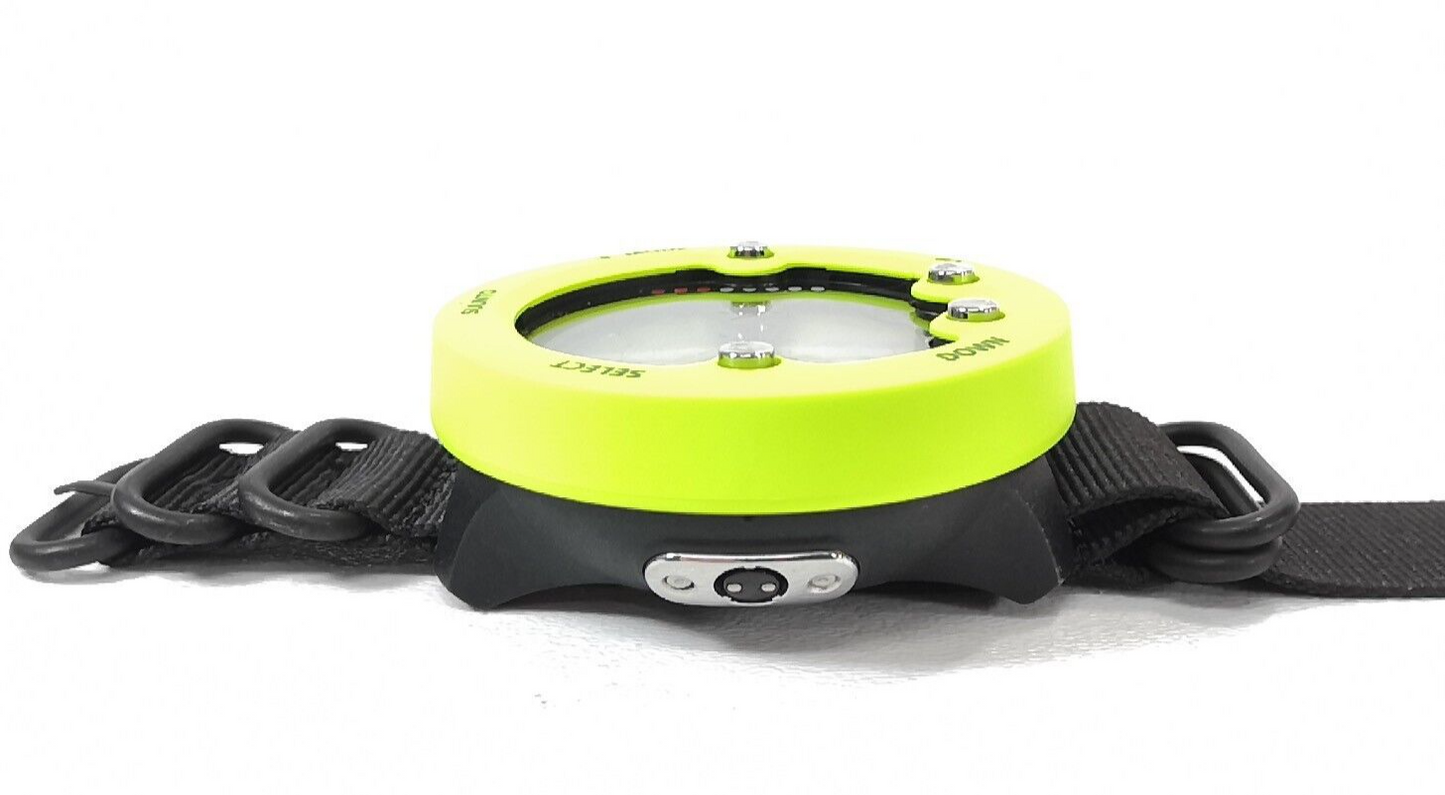 Suunto Zoop Novo Wrist Scuba Dive Computer Air & Nitrox Lime               #3435