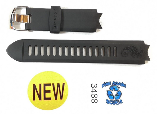 NEW OEM Genuine Oceanic OCL Dive Computer Wrist Watch Strap Band Set Black