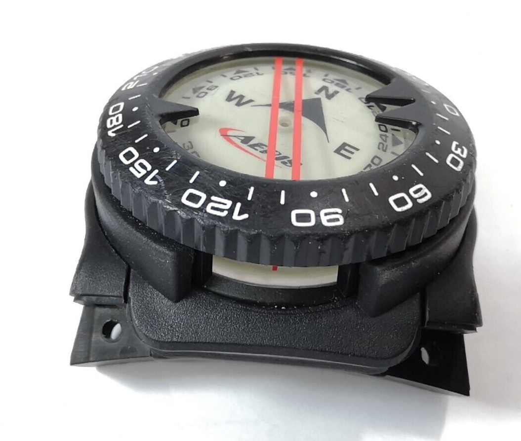 Aeris Atoms 2, 5O0ai 0ceanic Pro Plus 1 2 3 4 Top Compass Mount Scuba Dive #2340