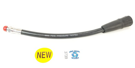 Oceanic 12" Pro Plus 2 3 4 SCUBA Dive COMPUTER QUICK DISCONNECT QD HP HOSE Aeris