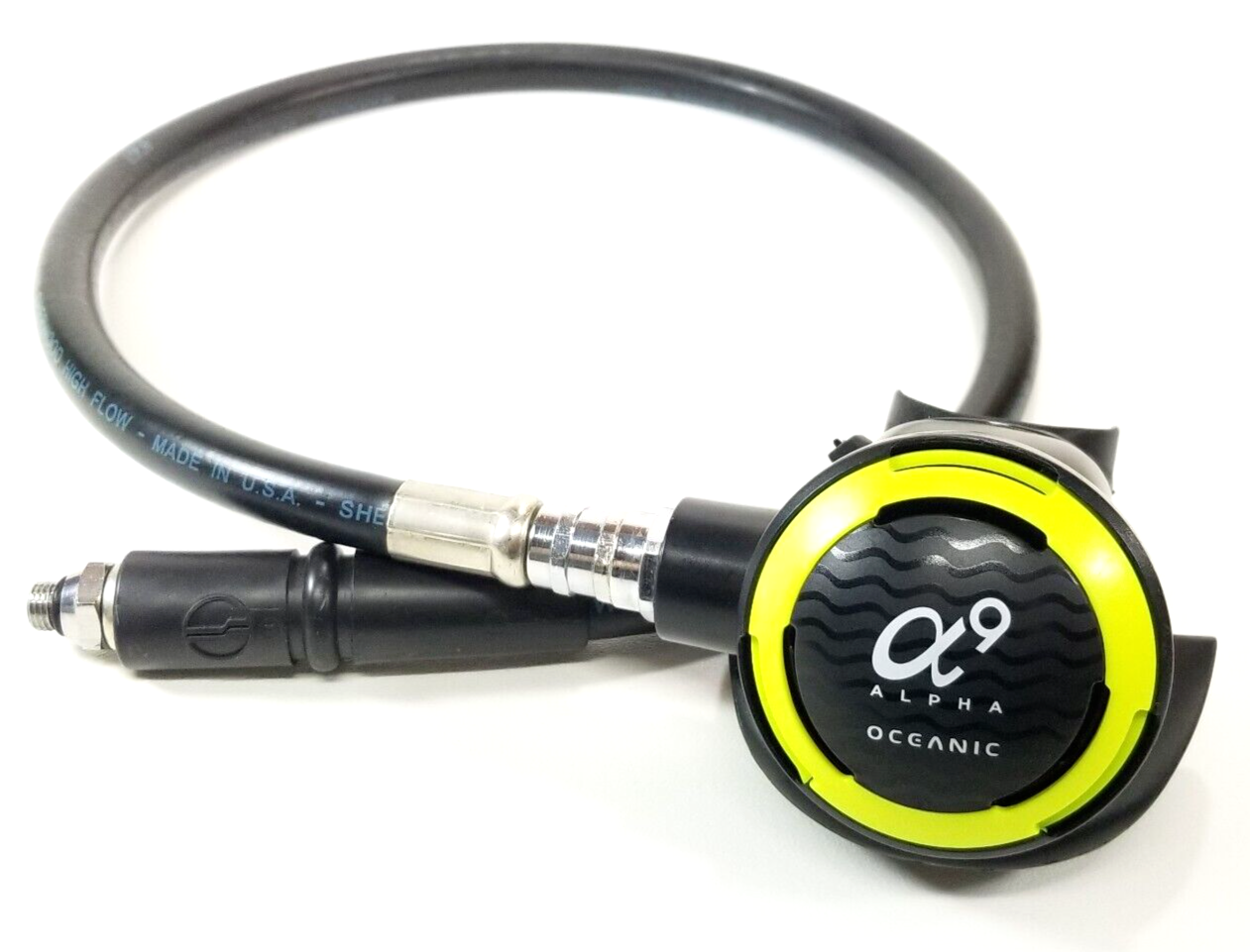 Oceanic Alpha 9 Octo, Octopus 2nd Stage Regulator Scuba Dive Yellow        #4013