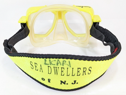 ScubaMax Mask Yellow with Adjustable Comfort Strap Scuba Snorkel, Diving Max