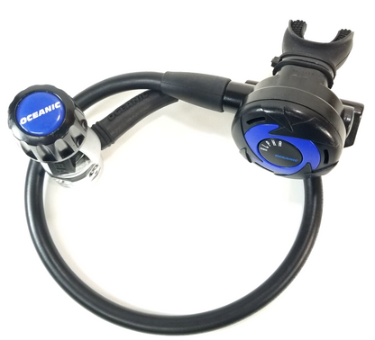 Oceanic Alpha Regulator Set 1st & 2nd Stage Scuba Dive Yoke 1st Stage       3949