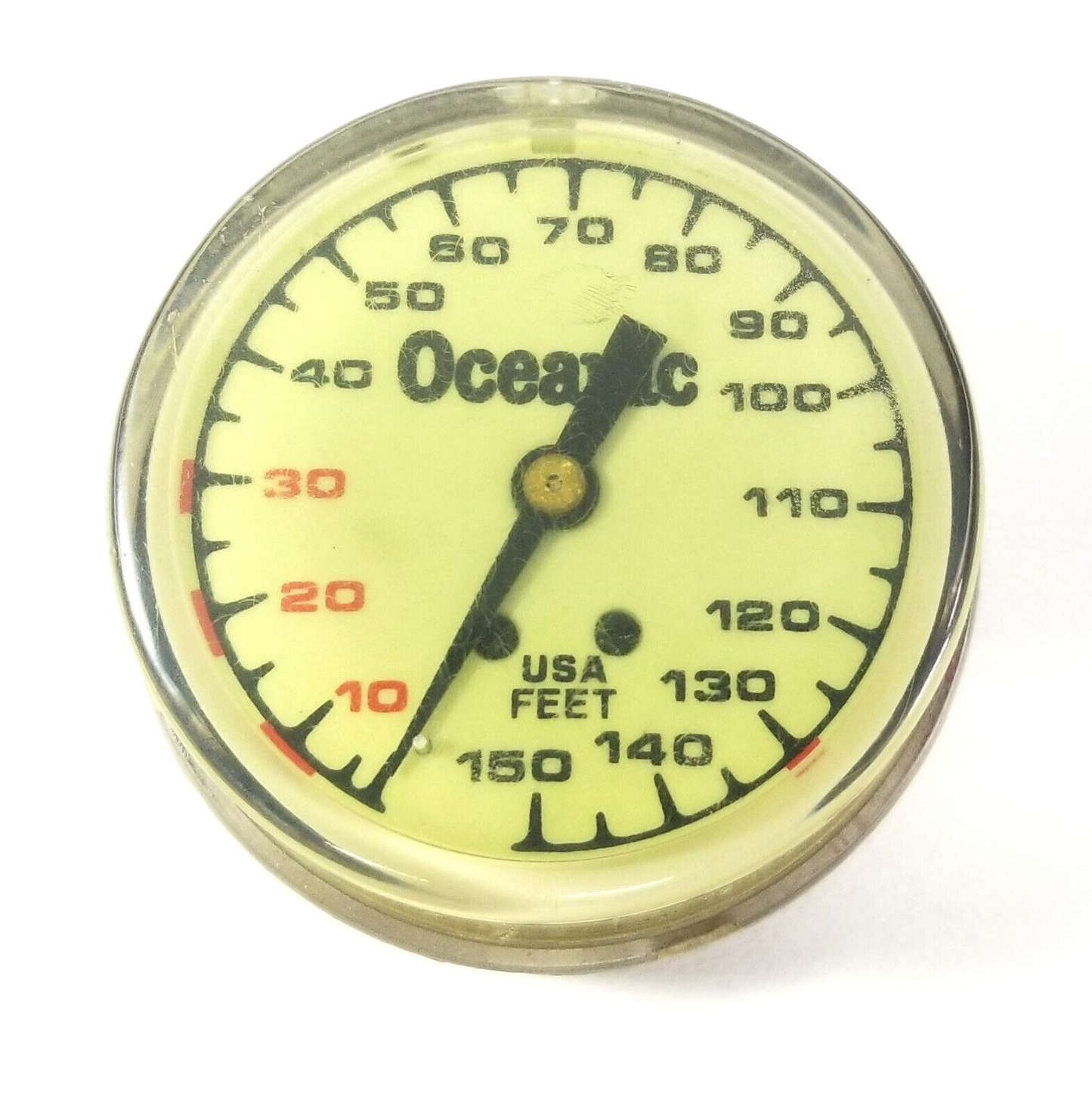 Oceanic 150ft Depth Gauge Puck Module Scuba Dive                           #4149