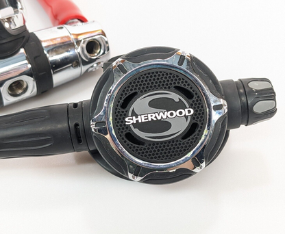 Sherwood SR1 Scuba Dive Regulator Set Yoke 1st First, + SR1 2nd Second Stage