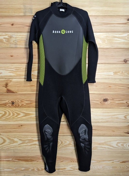 Aqua Lung Aquaflex 3mm Full Wetsuit - Men Size XL, X - Large Scuba Dive NICE!