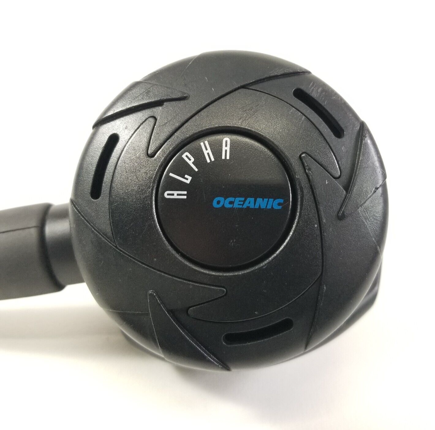 Oceanic Alpha Primary or Octo Second 2nd Stage Regulator Scuba Dive Black  NICE!