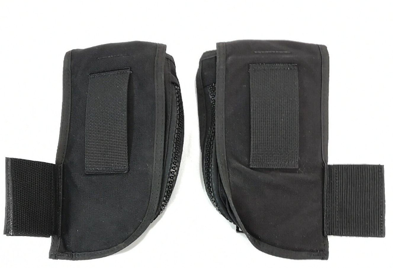 2x ZEAGLE Rear Trim Weight Pockets Pouches Set Scuba Dive BC BCD Ranger LTD 10lb