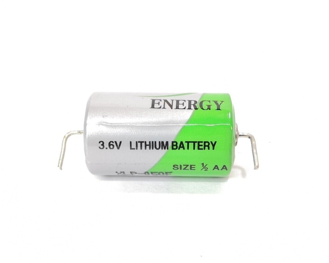 10x XENO XLP-050F BATTERY 1/2 AA 3.6V LITHIUM + Axial Pins ER14250, LS14250