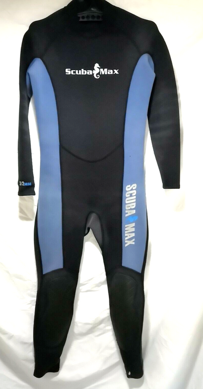 ScubaMax 3 / 2 mm Men's Full Wetsuit Scuba Dive Medium, MD, M 3mm, 2mm