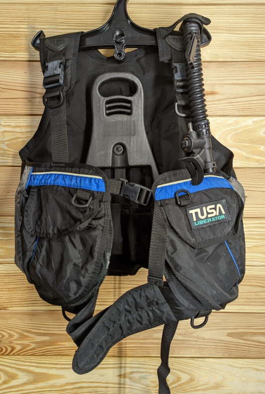 Tusa Liberator BC BCD Buoyancy Compensator Scuba Dive Diving Large, Lg, L Jacket