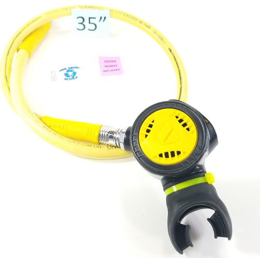 Apeks Egress Octo Second 2nd Stage Scuba Dive Regulator Yellow Octopus Slim