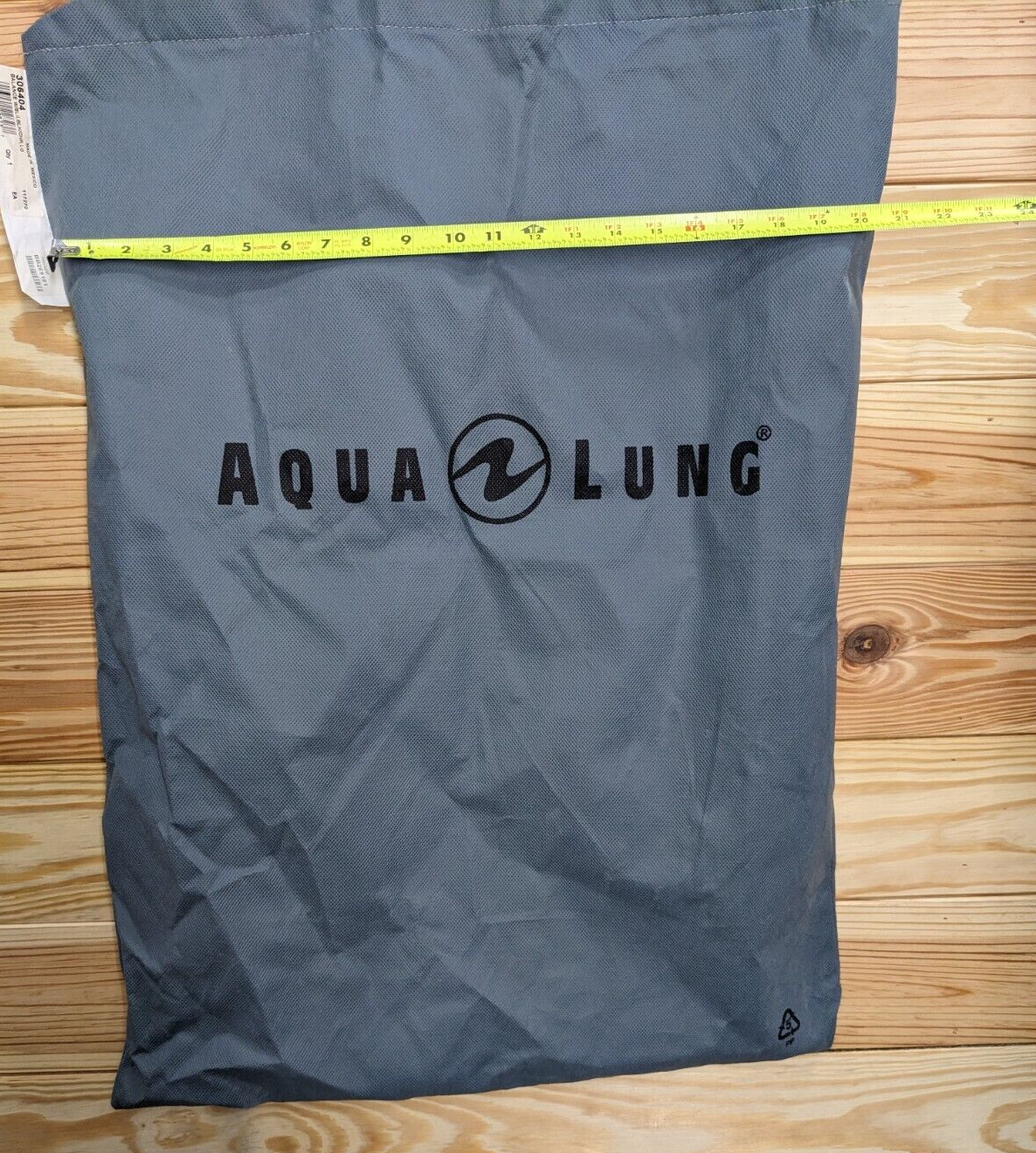 Aqua Lung BC BCD Bag Case 21” X 32” Hook & Loop Closure w Handle Scuba Dive