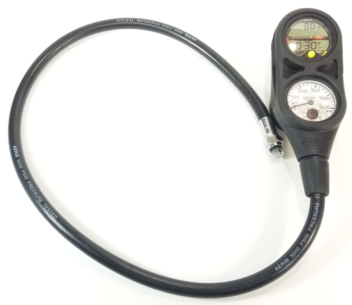 Aeris XR1 2 or 3 Gauge Computer Console Scuba Diving 5000 PSI Pressure Gauge