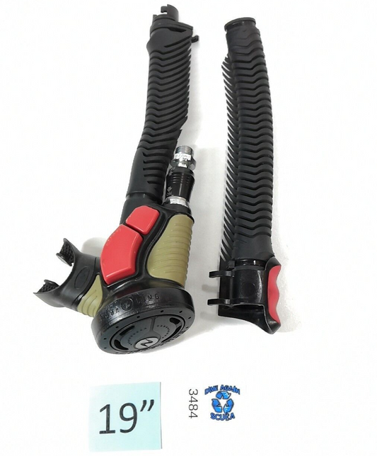 Aqua Lung Air Source Octo Inflator Scuba Dive Safe Second Regulator (SeaQuest)