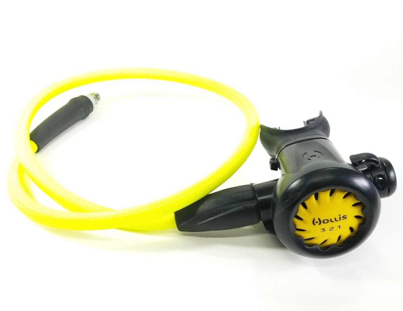 Hollis 321 MaxFlex Octo Octopus Scuba Dive Yellow 2nd Stage M-Flex Hose    #4090