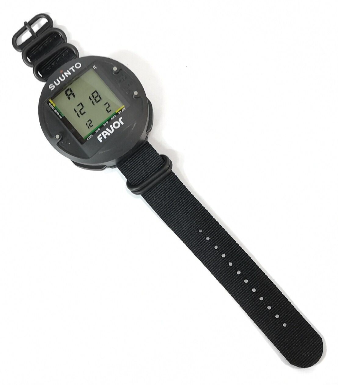 Suunto SeaQuest Favor Fusion Solution Wrist Strap Dive Computer Watch Band Black