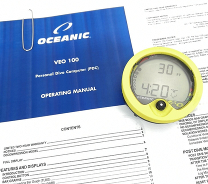 Oceanic Veo 100 Scuba Dive Computer Puck Module Diving Veo100  Diving     #3177