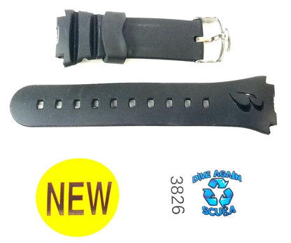 Oceanic Geo Atom 1, 2, 3, F.10  Aeris Epic Manta Dive Computer Wrist Watch Strap